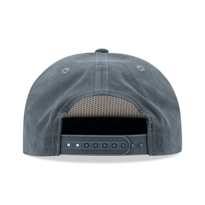 Decky 6032 Classic Rope Hat 5 Panel Flat Bill Cap Snapback - Blank