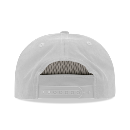 Decky 6032 Classic Rope Hat 5 Panel Flat Bill Cap Snapback - Blank