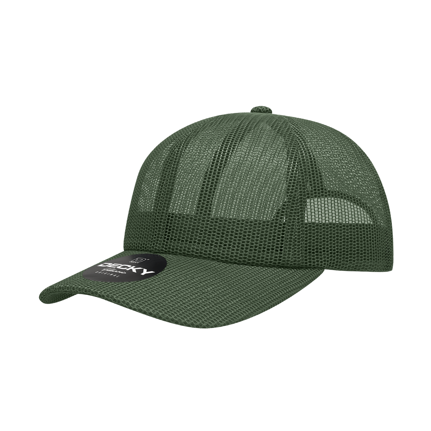 Decky 6047 6 Panel Mid Profile Relaxed Mesh Trucker Hat