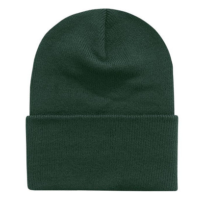 Decky 613 Acrylic Long Beanie Knit Cap - Blank