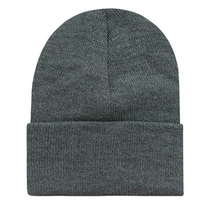 Decky 613 Acrylic Long Beanie Knit Cap - Blank