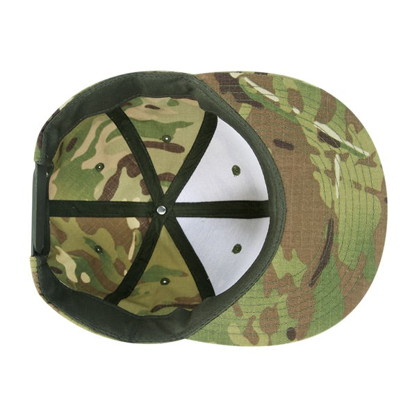 Decky 6302 MultiCam Snapback Hat Camo Flat Bill Cap