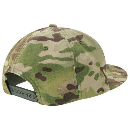 Decky 6302 MultiCam Snapback Hat Camo Flat Bill Cap