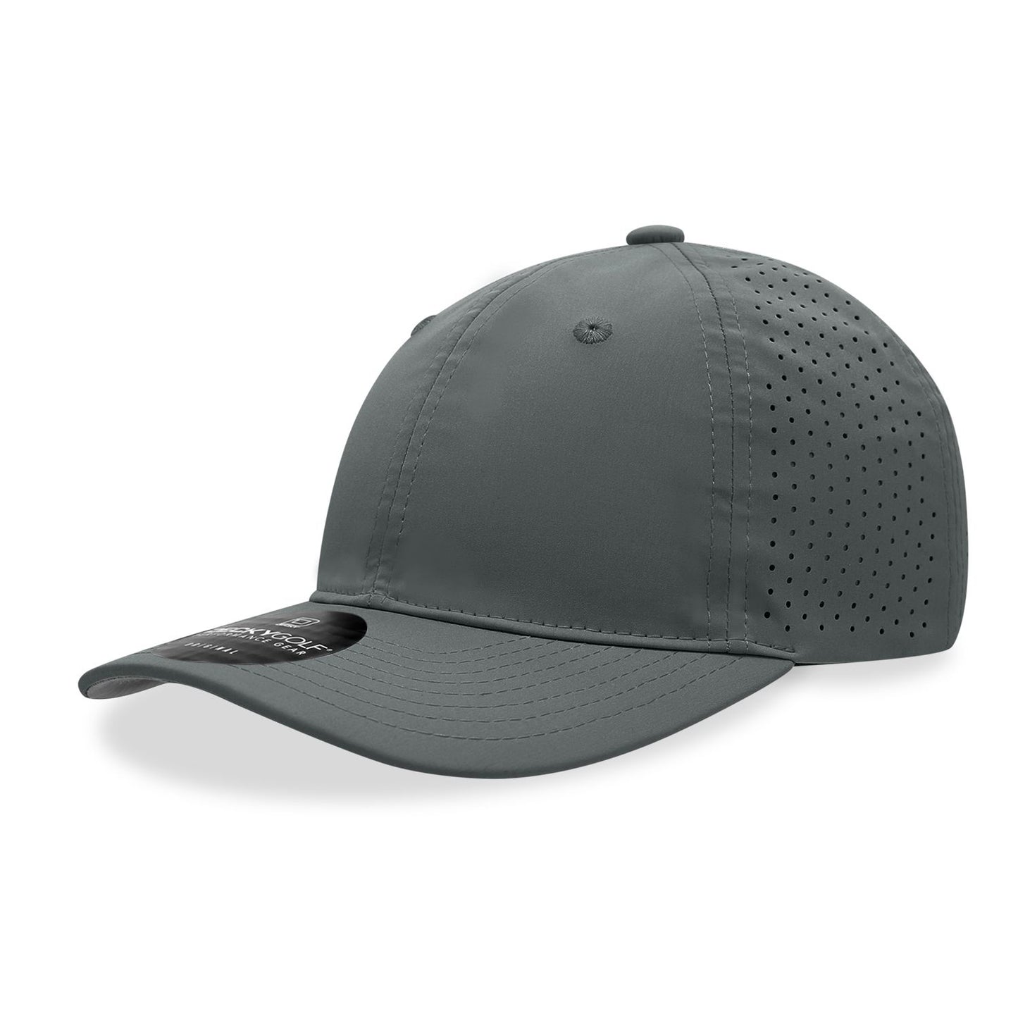 Decky 6413 6 Panel Relaxed Perforated Cap - Blank