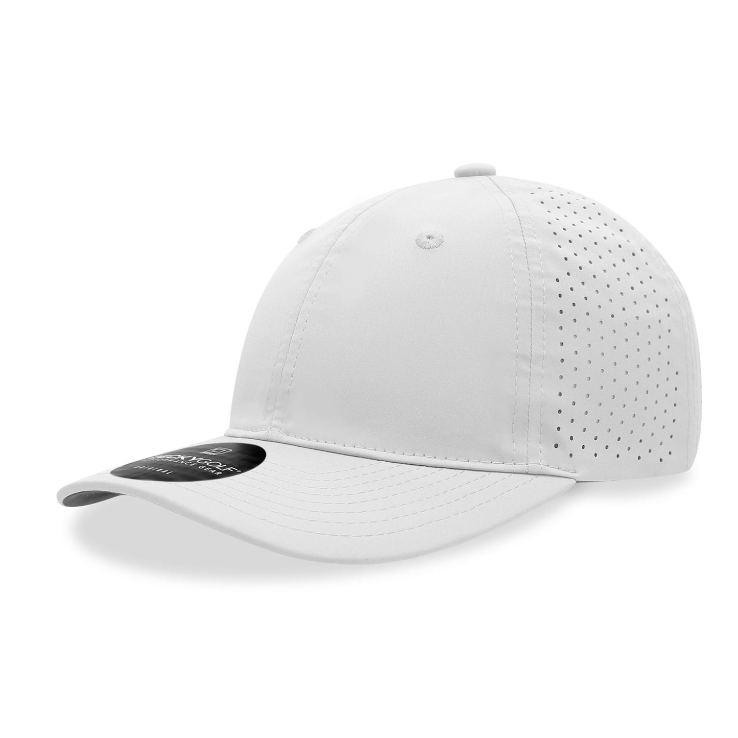 Decky 6413 6 Panel Relaxed Perforated Cap - Blank