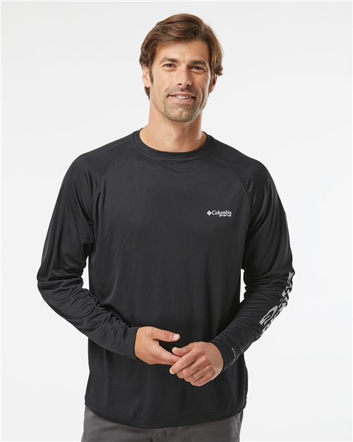 Columbia 138826 Men's PFG Terminal Tackle™ Long Sleeve T-Shirt - Star Hats & Embroidery