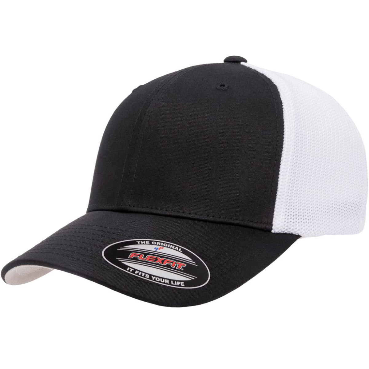 Flexfit® Trucker Hat with Mesh Back - Flexfit 6511