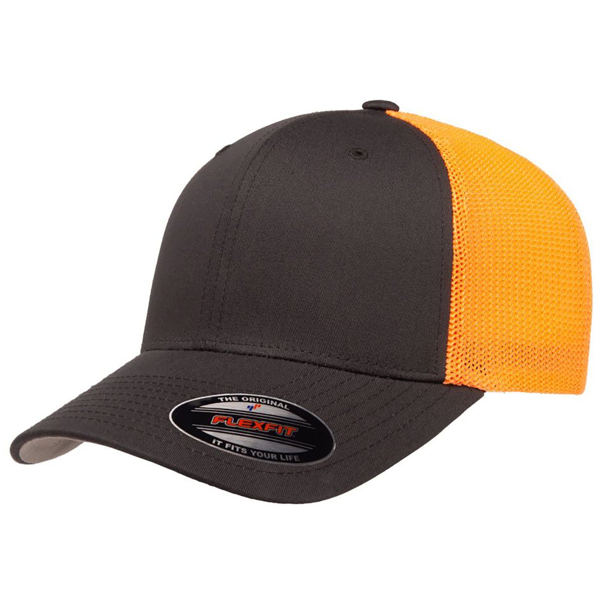 Flexfit® Trucker Hat with Mesh Back - Flexfit 6511