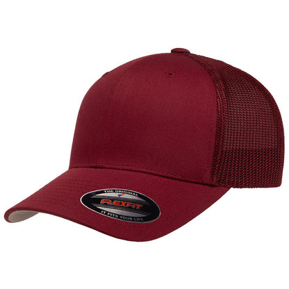 Flexfit® Trucker Hat with Mesh Back - Flexfit 6511
