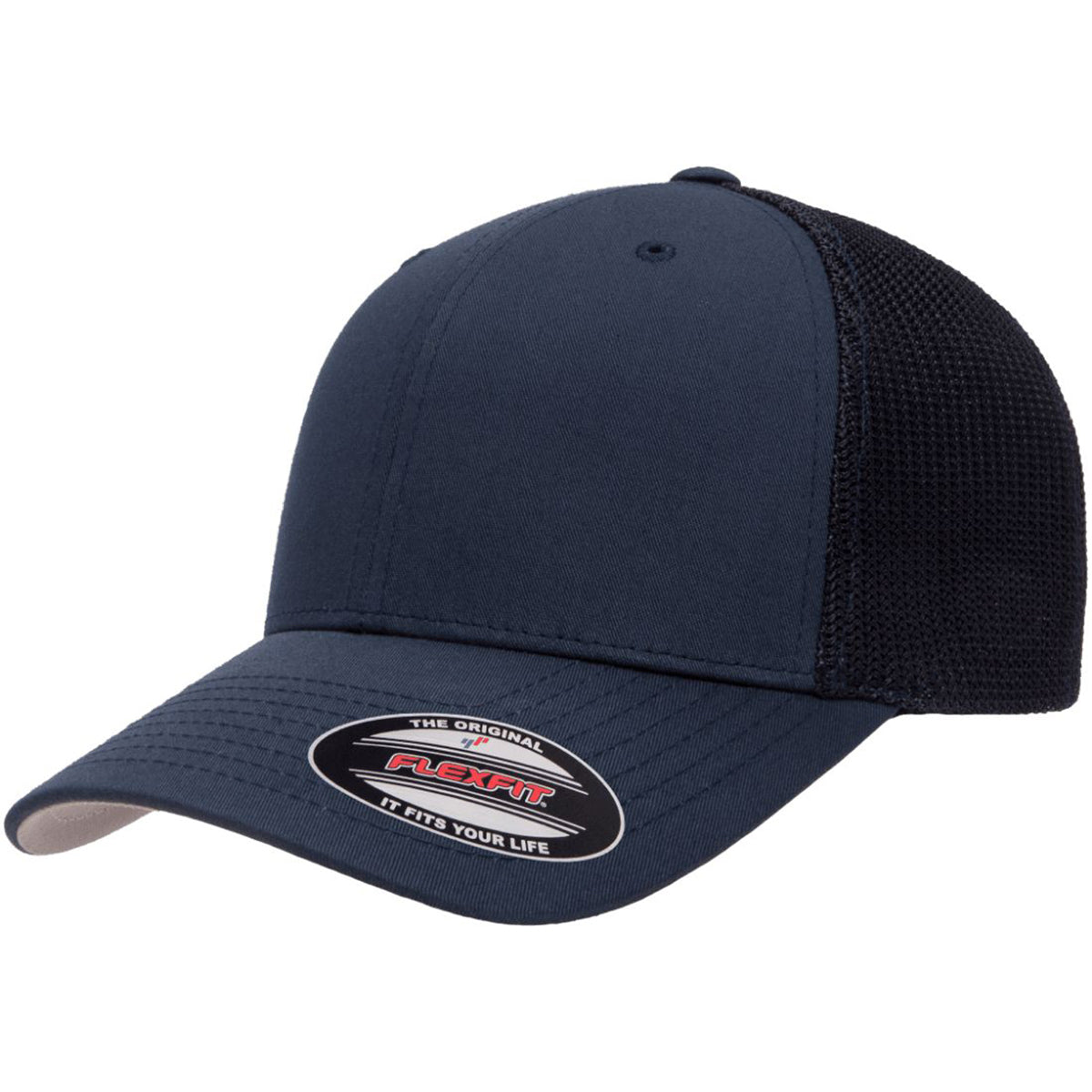Flexfit® Trucker Hat with Mesh Back - Flexfit 6511
