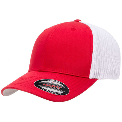 Flexfit® Trucker Hat with Mesh Back - Flexfit 6511