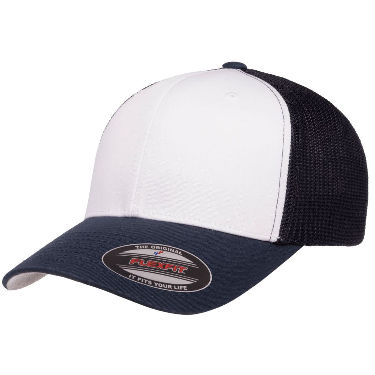 Flexfit® Trucker Hat with Mesh Back - Flexfit 6511