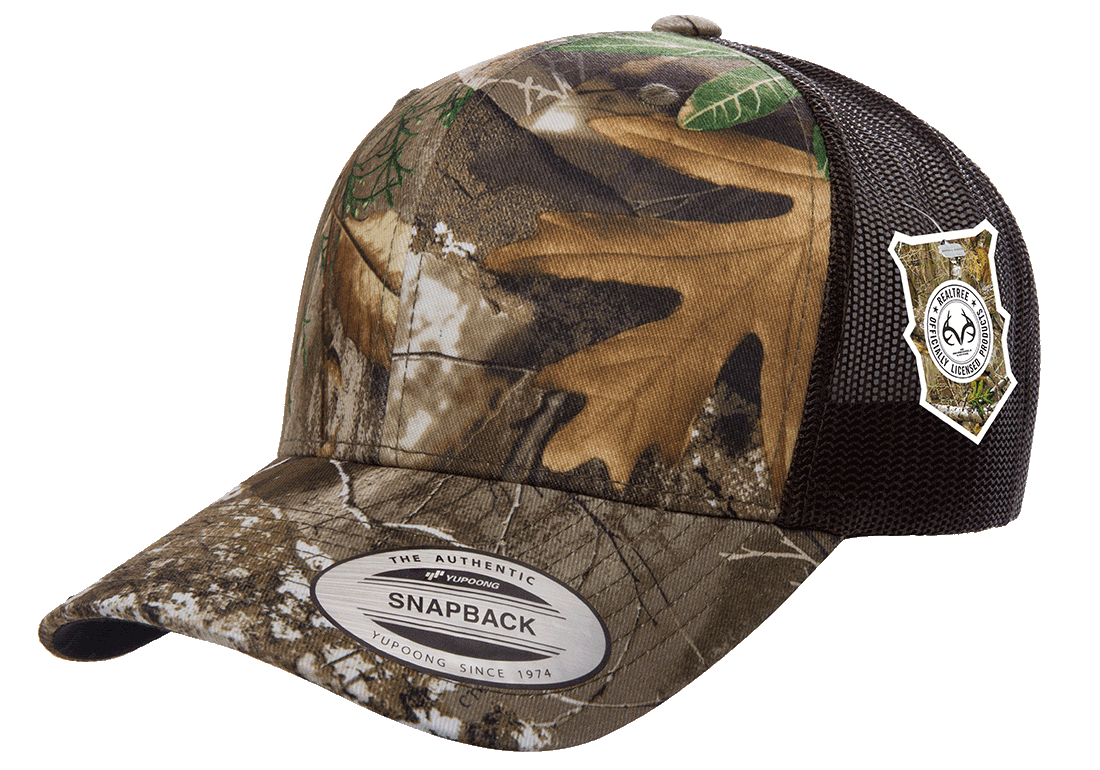 YP Classics® 6606RC Realtree® Camo Retro Trucker Cap