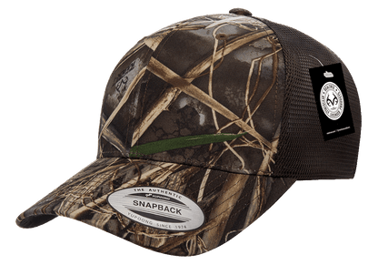YP Classics® 6606RC Realtree® Camo Retro Trucker Cap