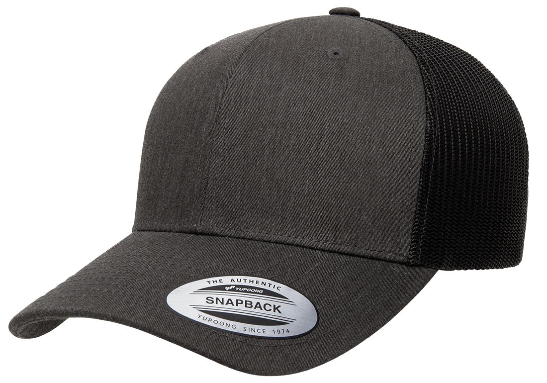 Yupoong 6606 Retro Trucker Hat Mesh Back, YP Classics - Blank