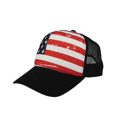 Mega Cap 6801F USA Trucker Cap