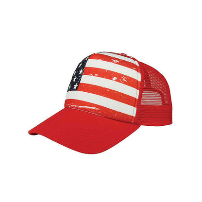 Mega Cap 6801F USA Trucker Cap