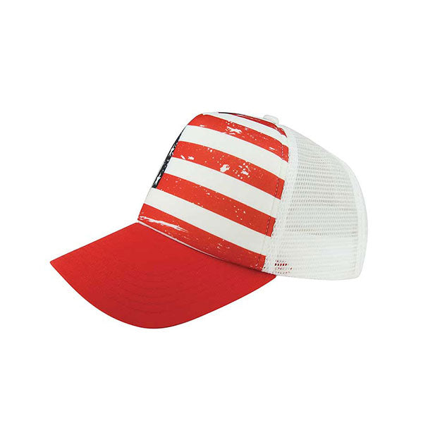 Mega Cap 6801F USA Trucker Cap