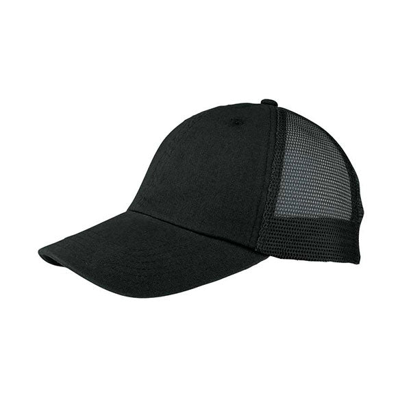 Mega Cap 6808 Washed Cotton Twill Mesh Cap