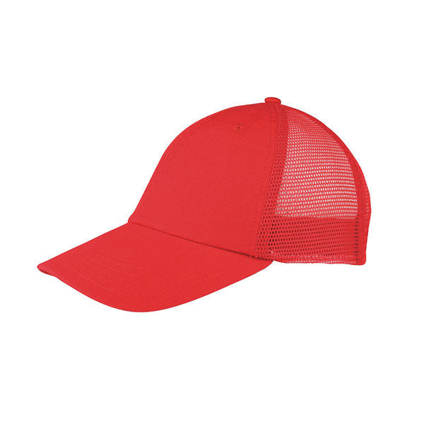 Mega Cap 6808 Washed Cotton Twill Mesh Cap