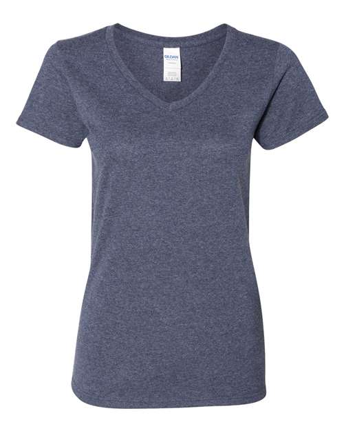 Gildan 5V00L Women's Heavy Cotton™ V-Neck T-Shirt