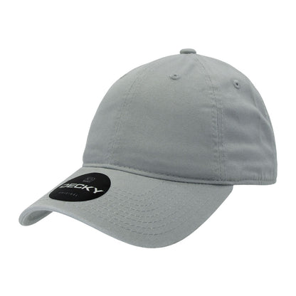 Decky 7005 Youth 6 Panel Low Profile Relaxed Cotton Cap, Kids Dad Hat - Blank