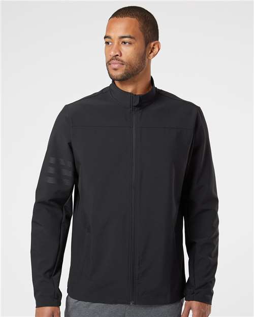 Adidas A267 Men's Wind Resistant Full-Zip Jacket
