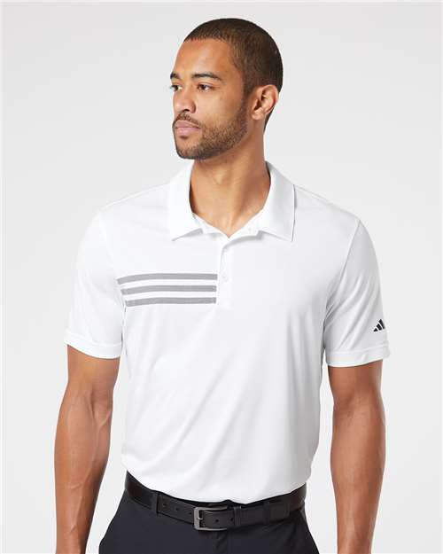 Adidas A324 Men's 3-Stripes Chest Polo