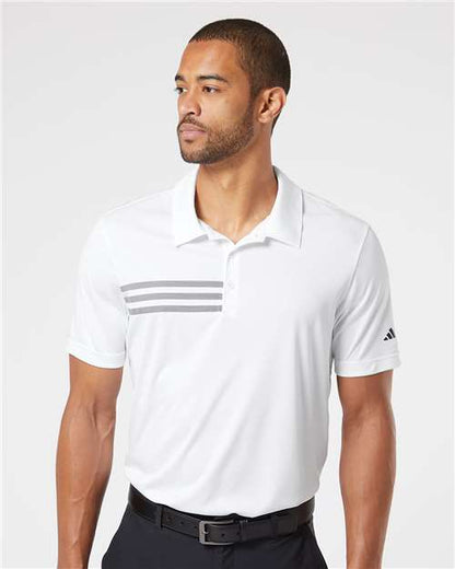 Adidas A324 Men's 3-Stripes Chest Polo