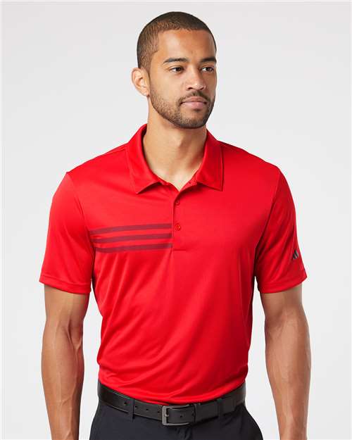 Adidas A324 Men's 3-Stripes Chest Polo
