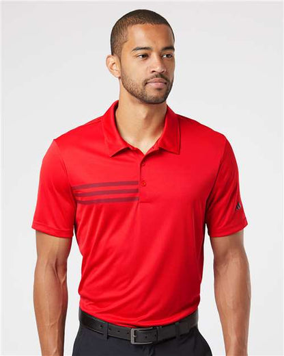 Adidas A324 Men's 3-Stripes Chest Polo