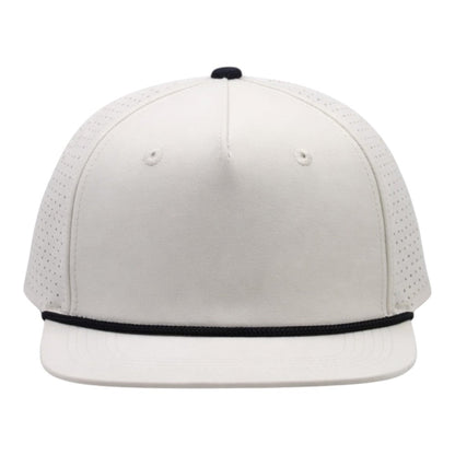 Blank Rope Hats Perforated Unstructured Cap