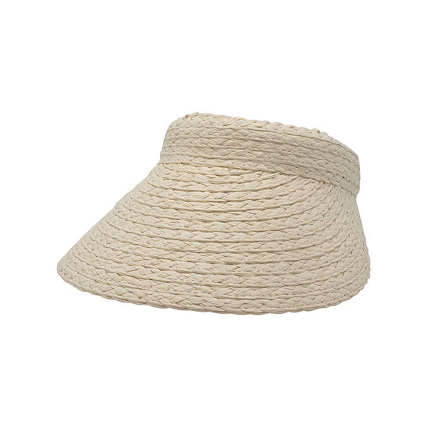 Mega Cap 8421 Toyo Straw Clip-On Visor – Star Hats and Embroidery