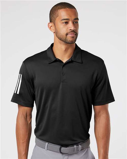 Adidas A480 Men's Floating 3-Stripes Polo