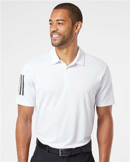 Adidas A480 Men's Floating 3-Stripes Polo