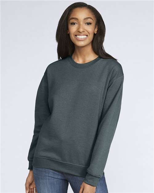 Gildan SF000 Unisex Softstyle® Midweight Crewneck Sweatshirt