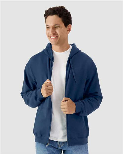 Gildan SF600 Unisex Softstyle® Full-Zip Hooded Sweatshirt