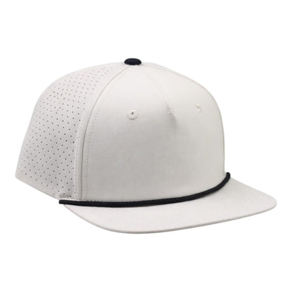 Blank Rope Hats Perforated Unstructured Cap