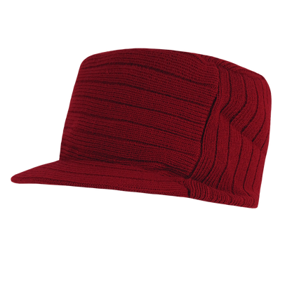 Decky 963 - Flat Top Hybricap, Knit Beanie Cap