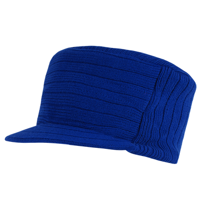 Decky 963 - Flat Top Hybricap, Knit Beanie Cap