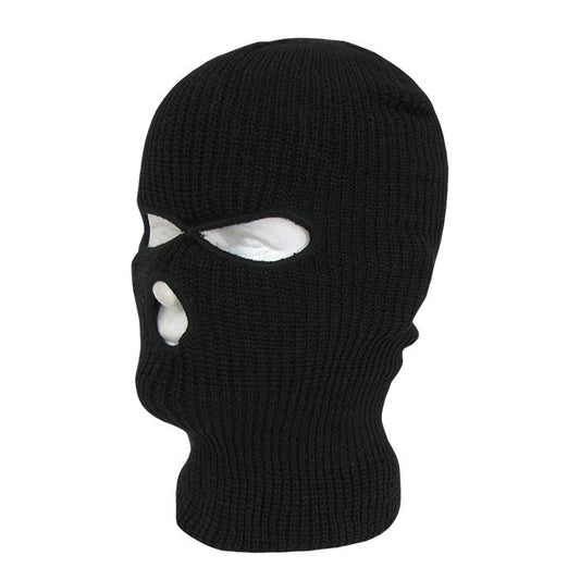 Decky 970 Ski Mask 3-Hole Face Mask Balaclava - Blank
