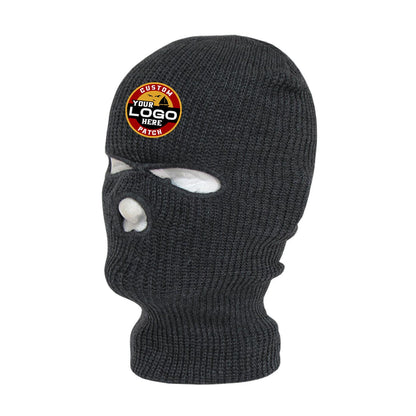 Custom Patch Decky 970 Ski Mask 3-Hole Face Mask Balaclava