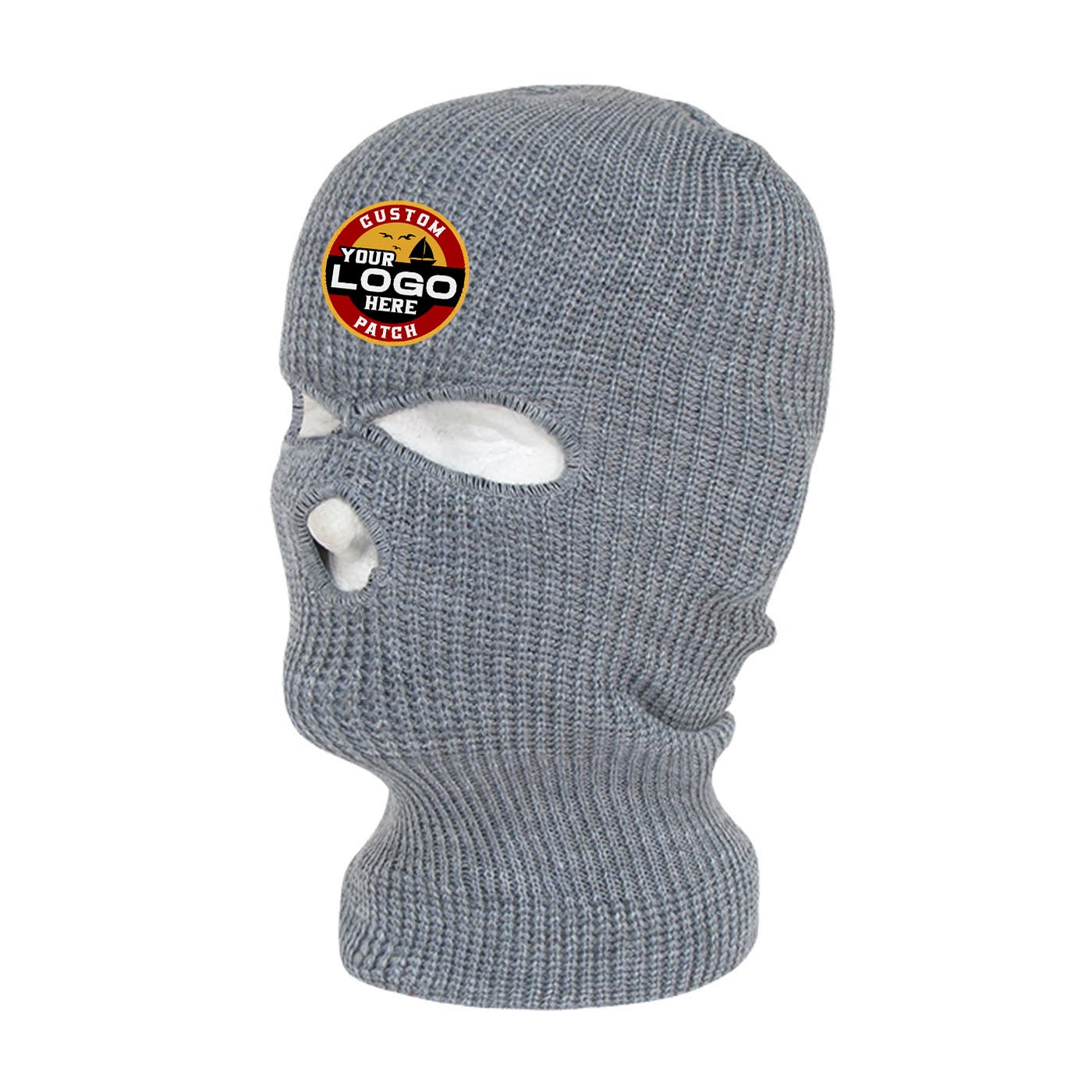 Custom Patch Decky 970 Ski Mask 3-Hole Face Mask Balaclava