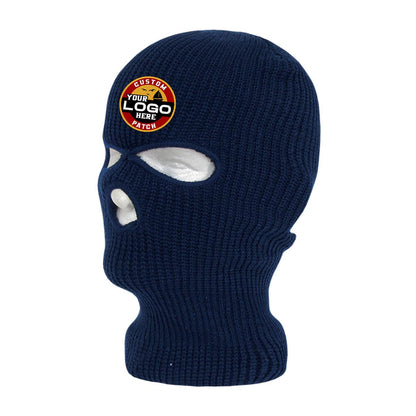 Custom Patch Decky 970 Ski Mask 3-Hole Face Mask Balaclava