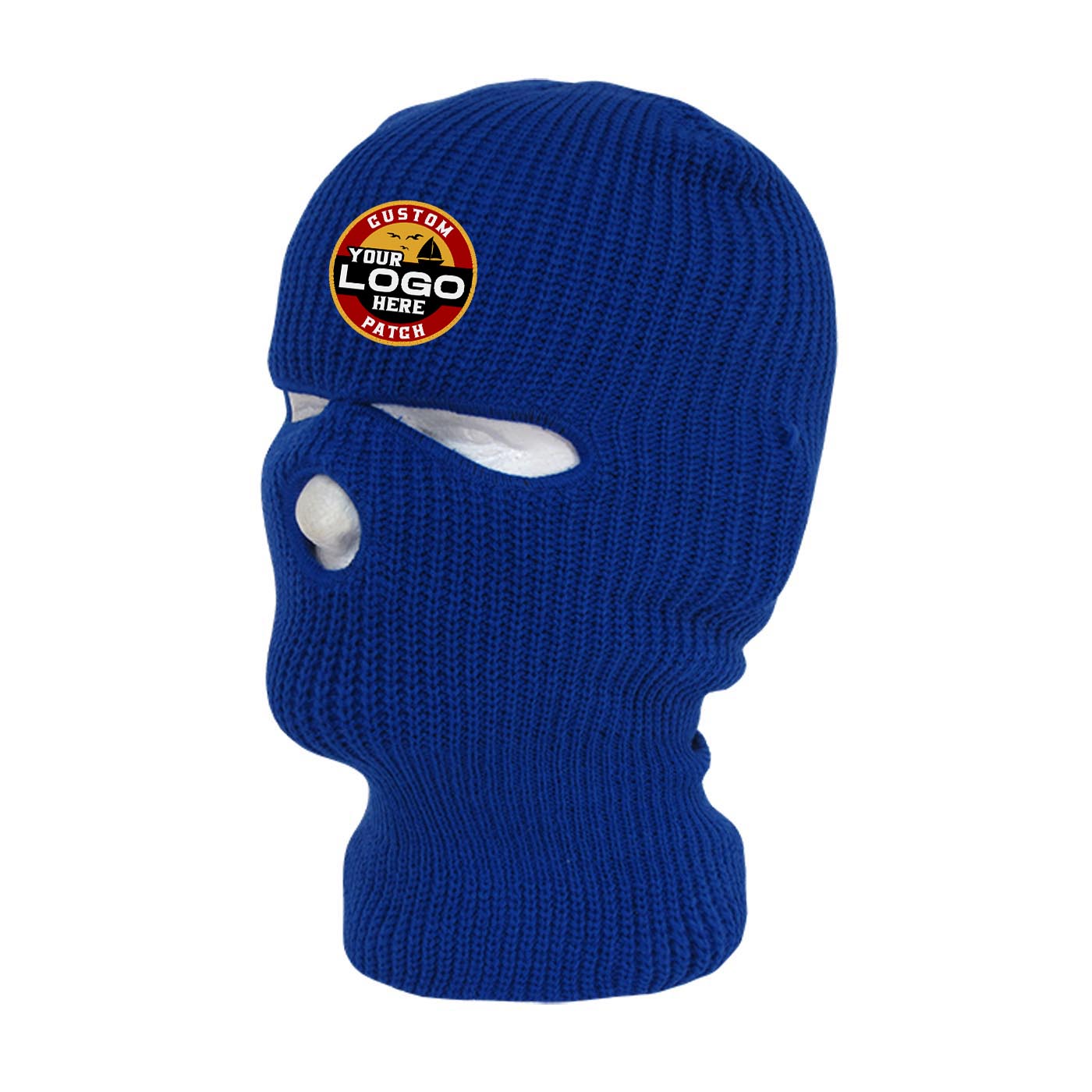 Custom Patch Decky 970 Ski Mask 3-Hole Face Mask Balaclava