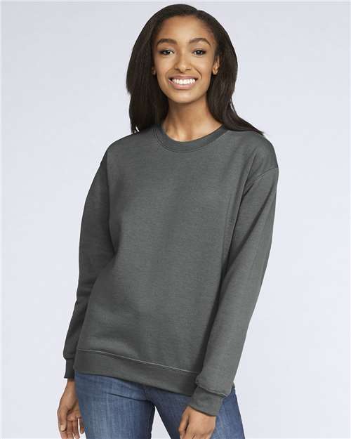 Gildan SF000 Unisex Softstyle® Midweight Crewneck Sweatshirt