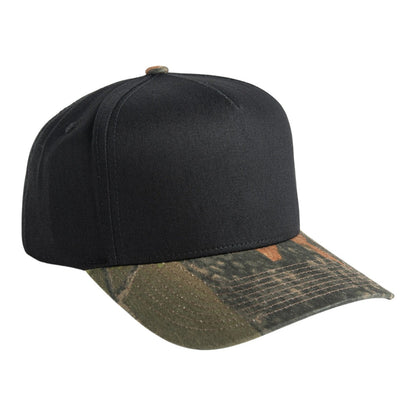 Atonal A590P Camo A Frame Snapback Cap