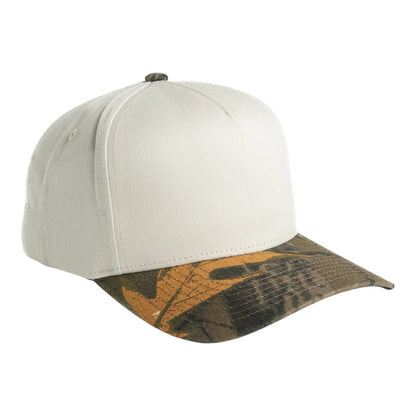 Atonal A590P Camo A Frame Snapback Cap