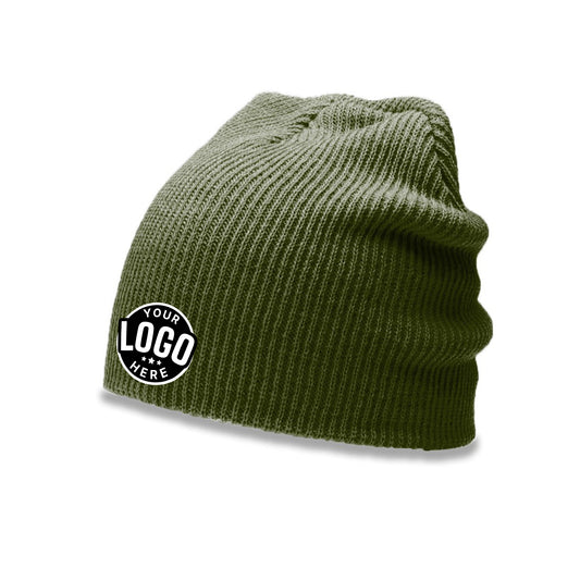 Custom Patch Richardson 147 Slouch Knit Beanie - Star Hats & Embroidery