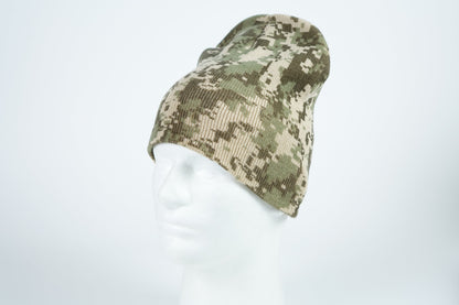 Nissun Digital Pixel Camo Beanie Cap - BENI.D